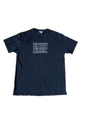 Vintage Estar Guars Mens Shirt Funny Spanish Tee Guerr Size Large
